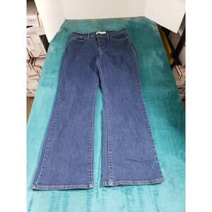 Levis 512 Jeans Size 10 Short Womens Blue Pants Ladies Mid Rise Slimming Bootcut